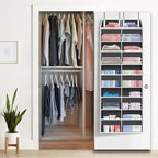 UVIAHOMI Heavy Duty Over The Door Organizer 5 Tiers, Extra Large Behind Door - Image 9