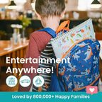 Animals Habitat 500+ Kids Sticker Book by Cupkin Toddler Airplane Travel - Image 8