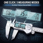 Kynup Digital Caliper 6 Inch Measuring Tool, Professional Stainless Steel - Image 4
