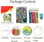 Zhenqing Rose and Lily Cross Stitch Kit - Image 4