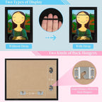 Kids Frames, 8.5x11 Front Opening Kids Artwork Frames Changeable, Holds 50 Pcs - Image 4