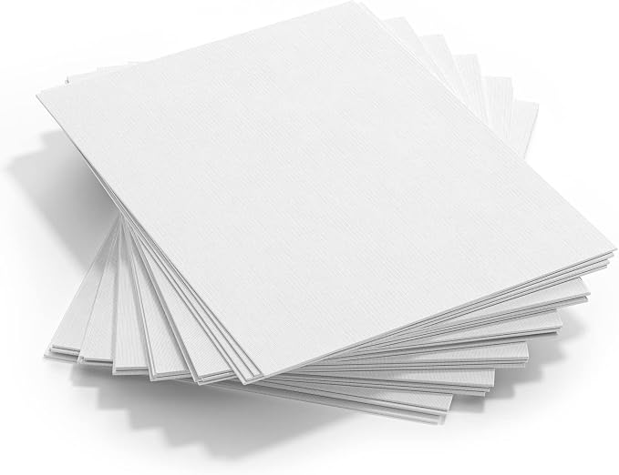 GOTIDEAL Canvases for Painting, 6x8 inch of 24, Professional Primed White Blank - Image 3