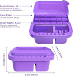 MyLifeUNIT Paint Brush Cleaner, Paint Brush Holder and Organizers - Image 3