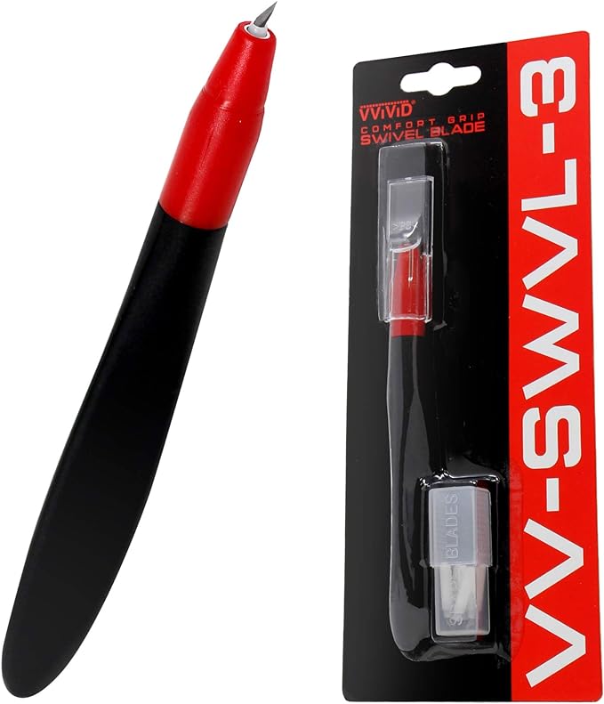 VViViD 360 Degree Comfort Grip Swivel Blade Craft Cutting Knife by VVIVIDVINYL