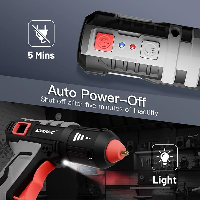 EZARC Cordless Hot Glue Gun - Image 4