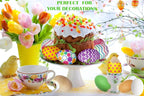 Chochkees Small Smooth Unpainted Natural Stand-Up Wooden Easter Eggs, Décor and - Image 4