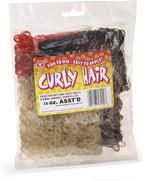 Hygloss 16 oz Curly Doll Hair for Crafts Assorted- Premium Synthetic Hair for by HyglossProductsInc