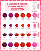 FIVEIZERO 172PCS Silicone Beads - Image 2