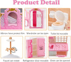 35 Pcs Dollhouse Furniture Accessories Set Mini House Furniture Small Dollhouse - Image 5