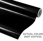 VViViD Black Gloss DECO65 Permanent Adhesive Craft Vinyl - Image 2