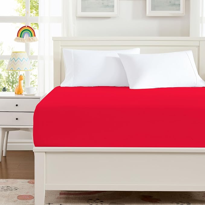 Hotella 100% Microfiber Twin Size Fitted Sheet Only, Ultra Soft Hotel Quality - Image 4