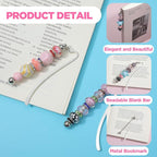 Beadable Bookmarks 20pcs Beaded Bookmark DIY Metal Blank Bar Bulk - Image 3