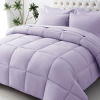 JOLLYVOGUE King Comforter Set, Ultra-Soft Bed in a Bag King Size 7 Pieces by JOLLYVOGUE