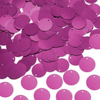MECCANIXITY 700 Pcs Flat Round Sequins 15mm/0.6 Inch Loose Paillettes Craft by MECCANIXITY