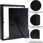 5x7 Small Shadow Box Frame Display Case, Display Case Box - Image 3