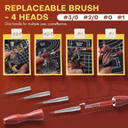 Golden Maple Kolinsky Sable Miniature Brushes Set - Image 4
