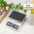 0.88 Lb Black Obsidian Natural Tumbled Healing Crystal Chips Bulk, Aquarium - Image 8