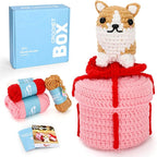 CrochetBox Crochet Kit for Beginners Adults by CROCHETBOX