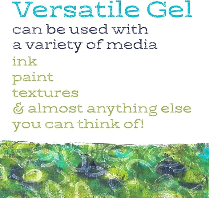 Gel Press Monoprinting Print Plates – 5” x 7” Gel Plate Class Pack Value Pack - Image 5