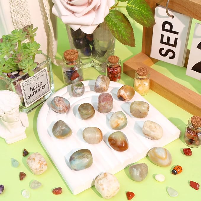 DUQGUHO Amazonite Crystals Healing Crystal Stones Set Natural Crystals Bulk - Image 2