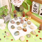 DUQGUHO Amazonite Crystals Healing Crystal Stones Set Natural Crystals Bulk - Image 2