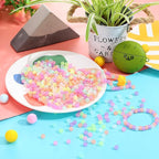 LIS HEGENSA 1300 Pcs DIY Childrens Crafts Beads Friendship Bracelet Kit - Image 6