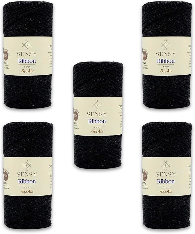 5 Skeins of Sensy Premium 4mm by SSENSY