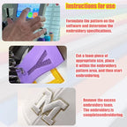 JIYUANCH- 5PCS Embroidery Puffy Foam 9″x12″ Large Size 3MM Creating 3D - Image 3