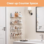 upsimples 4 Pcs 15" Acrylic Shelves - Image 3