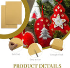 12 Pcs Felt Sheets, 7x11 Inch Stiff Felt - Image 3