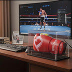 Boxing Glove Display Case, Self-Assembly Acrylic Display case - Image 2