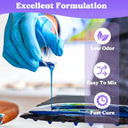 LET'S RESIN 1/2 Gallon Epoxy Resin, Crystal Clear Resin Epoxy Kit - Image 5