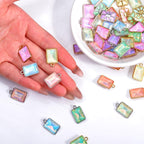 stino 40/48Pcs Paired Crystal Pendants Charms - Image 4