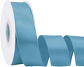 Dusty Blue 1.5 Inch 25 Yards Satin Wired Ribbon Easter Ribbons by Simplegoal