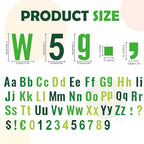 FYSUIMU 134 Pcs St. Patrick's Day Bulletin Board Letters Alphabet Number Symbol - Image 2
