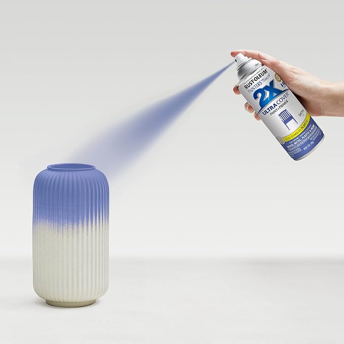 Rust-Oleum Painter's Touch 2X Ultra Cover Spray Paint, Satin Iris | Indoor and - Image 6