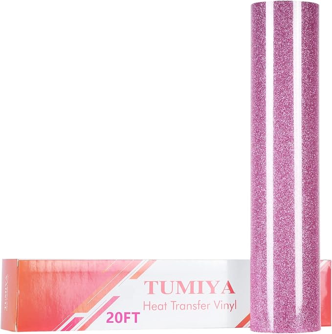 TUMIYA Glitter Purple HTV Vinyl by TUMIYA