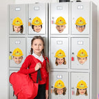 160Pcs Construction Helmet Cutouts Back to School Bulletin Board Decoration Set - Image 7