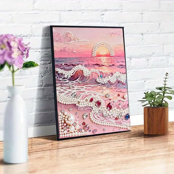 Gemozaic Beach Pearl Diamond Painting Kits - Image 3