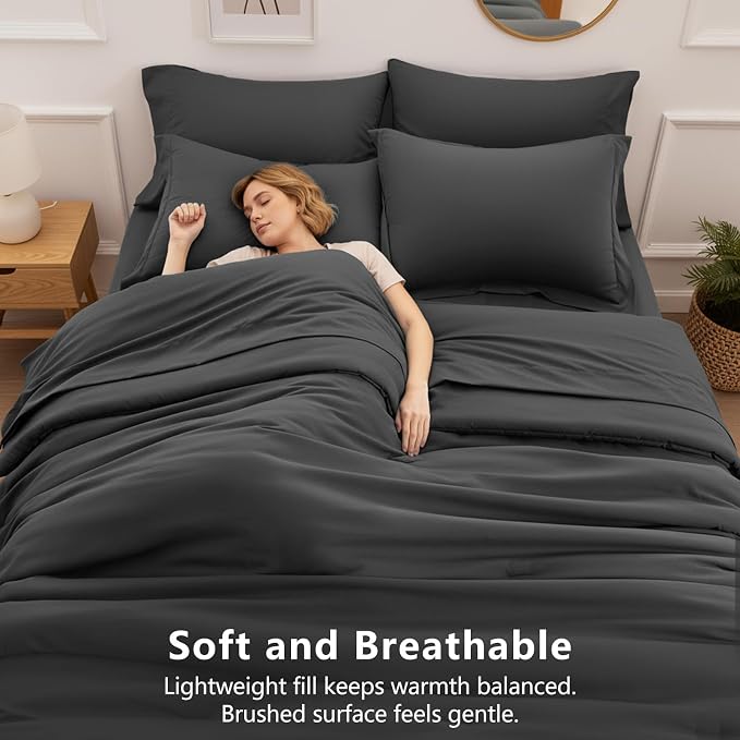 HIMEET Twin Size Comforter Sets - Image 4