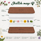Suziko Professional Flower Press Kit 6 Layers 6.3 x 8.3 inch, Flower Pressing - Image 4