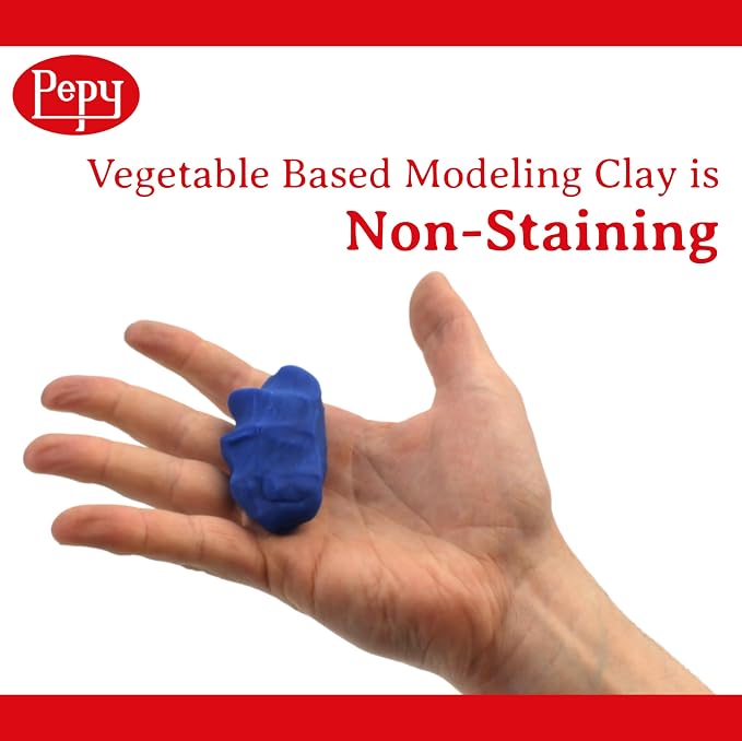 Pepy Plastilina Reusable and Non-Drying Modeling Clay Gift; Set of 24 Bars - Image 5