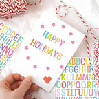 Letter Stickers 1 inch, Self-Adhesive Vinyl Waterproof ABC Letter Stickers - Image 5