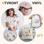 HTVRONT Gold Chrome Heat Transfer Vinyl - Image 3