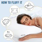 Piwaal Bed Pillows King Size 4-Pack - Image 6