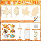 Honeydak 6 Sets DIY Glass Mosaic Tiles - Image 2