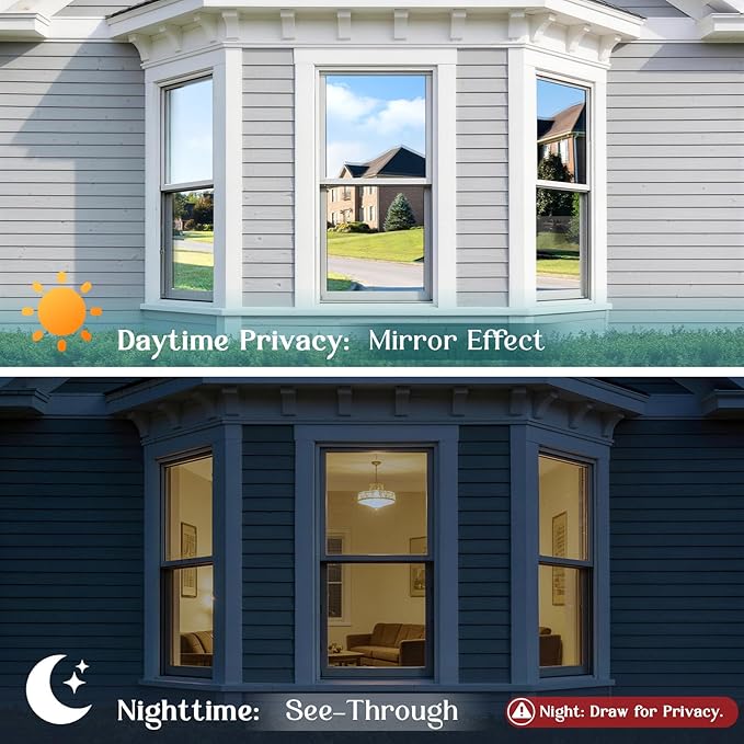 Haton Window Privacy Film One Way Window Tint - Image 2