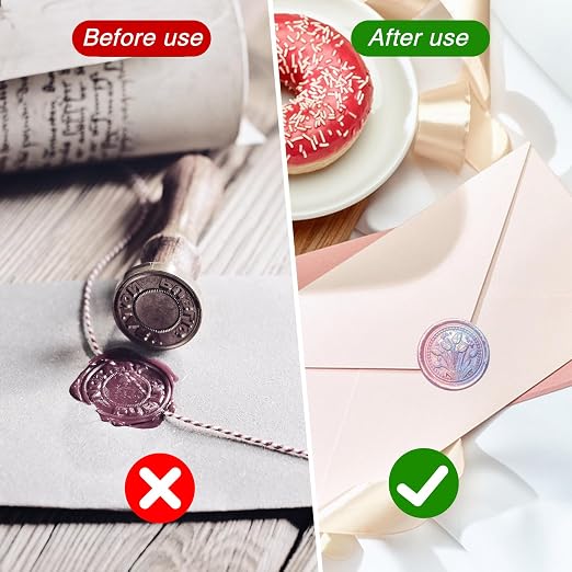 Wax Seal Mat with 50pcs Removable Sticky Dots, Silicone Wax Seal Mold - Image 2