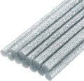 uxcell Mini Hot Glue Sticks for Glue Gun 11mm x 200mm Glitter Silver 12pcs by uxcell