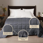 downluxe Weighted Blanket Queen Size, 15 lb Weighted Blanket - Image 2